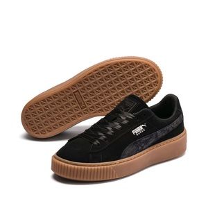 Puma Suede Platform Shoes